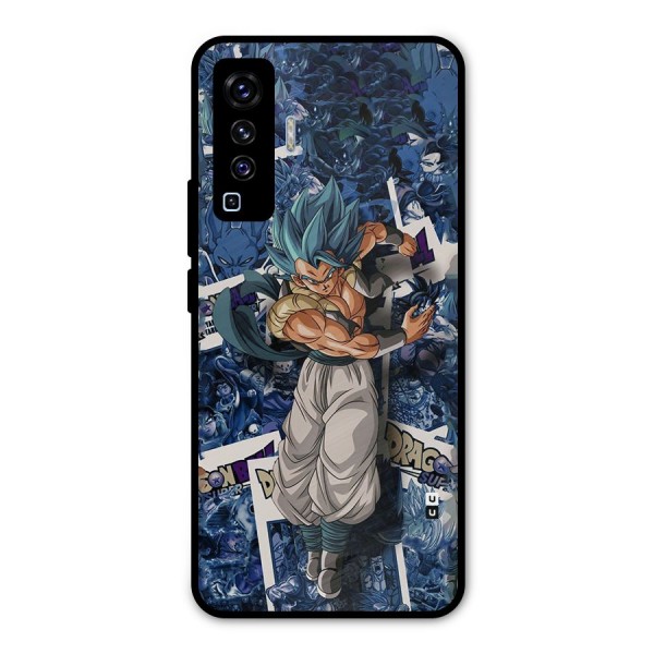 Gogeta Stance Metal Back Case for Vivo X50