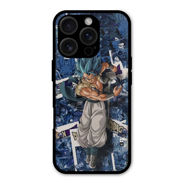 Gogeta Stance Metal Back Case for iPhone 16 Pro
