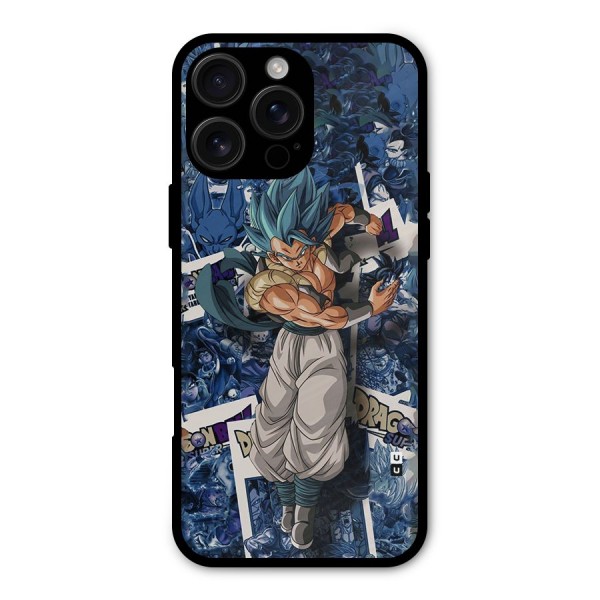 Gogeta Stance Metal Back Case for iPhone 16 Pro Max