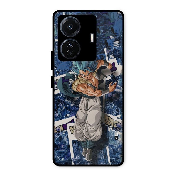 Gogeta Stance Metal Back Case for iQOO Z6