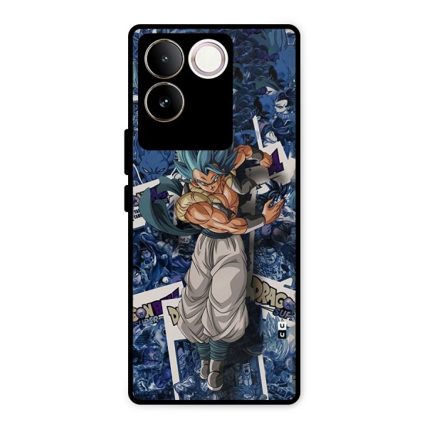 Gogeta Stance Metal Back Case for iQOO Z7 Pro