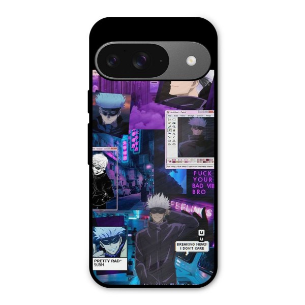 Gojo Quotes Bundle Metal Back Case for Google Pixel 9