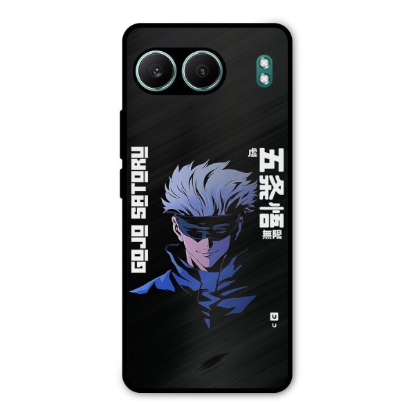 Gojo Sataru Smiles Metal Back Case for OnePlus Nord 4