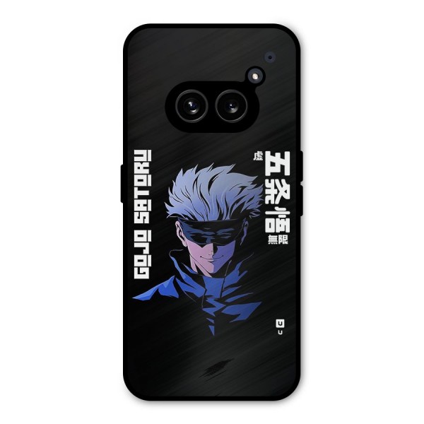 Gojo Sataru Smiles Metal Back Case for Nothing Phone 2a