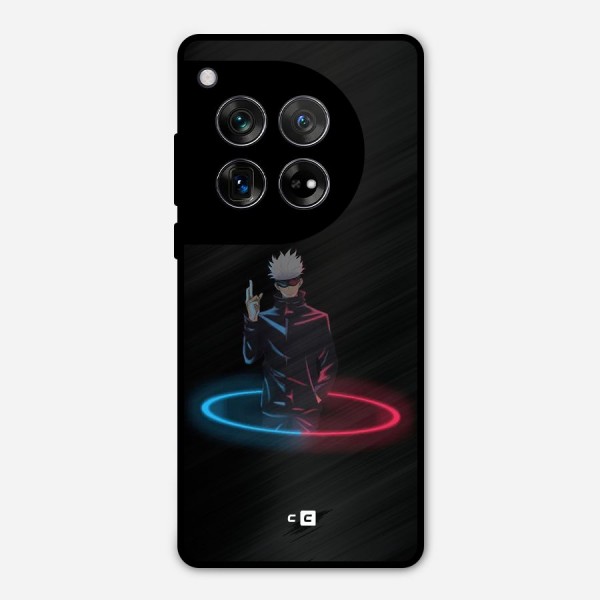 Gojo Sataru Wink Metal Back Case for OnePlus 12