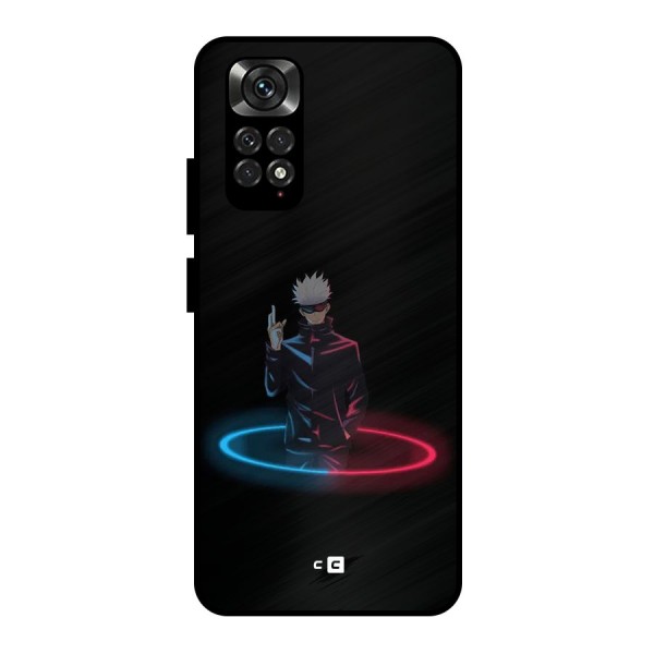 Gojo Sataru Wink Metal Back Case for Redmi Note 11 Pro