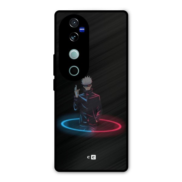 Gojo Sataru Wink Metal Back Case for Vivo V40