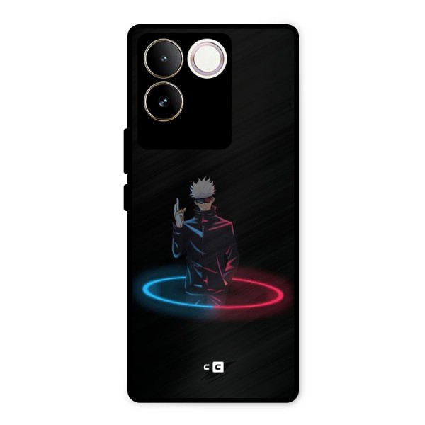 Gojo Sataru Wink Metal Back Case for iQOO Z7 Pro