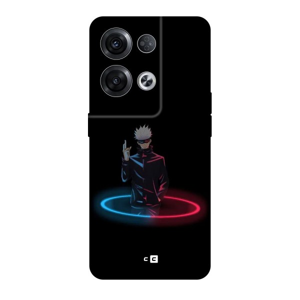 Gojo Sataru Wink Original Polycarbonate Back Case for Oppo Reno8 Pro 5G
