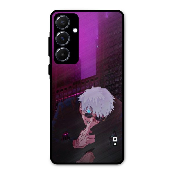 Gojo Sits Metal Back Case for Galaxy A55