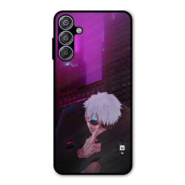 Gojo Sits Metal Back Case for Galaxy F15