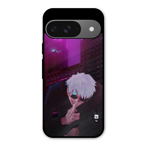 Gojo Sits Metal Back Case for Google Pixel 9