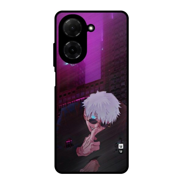Gojo Sits Metal Back Case for Poco C71
