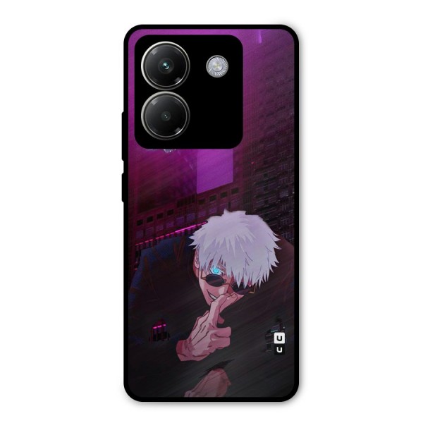 Gojo Sits Metal Back Case for Poco M7 Pro 5G