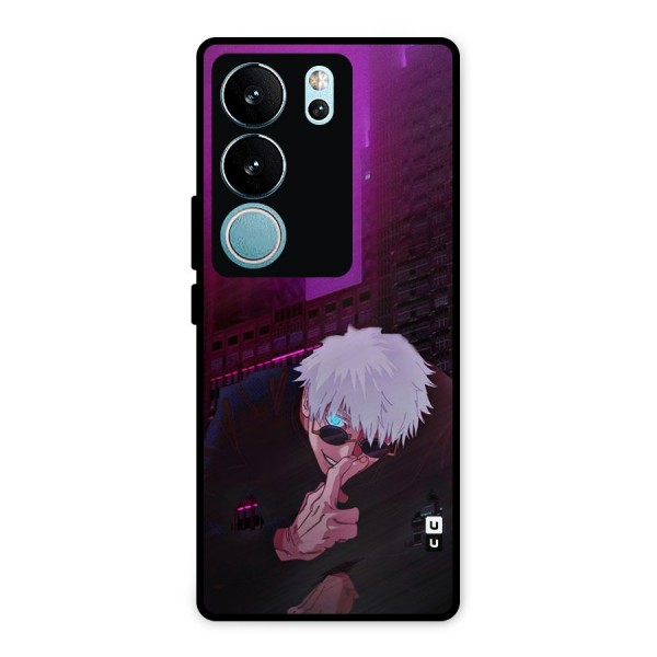 Gojo Sits Metal Back Case for Vivo V29