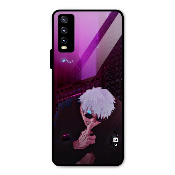 Gojo Sits Metal Back Case for Vivo Y20i