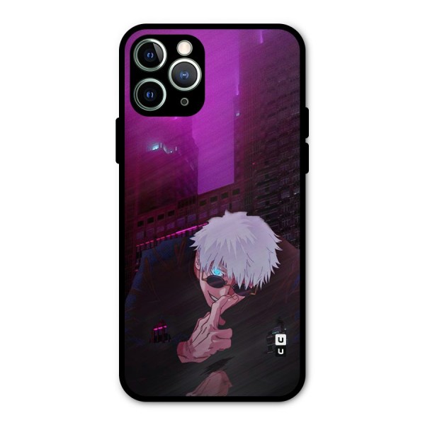 Gojo Sits Metal Back Case for iPhone 11 Pro Max