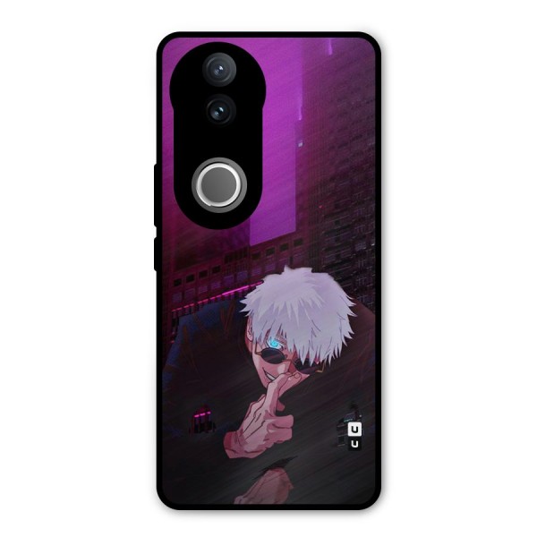 Gojo Sits Metal Back Case for iQOO Z10R