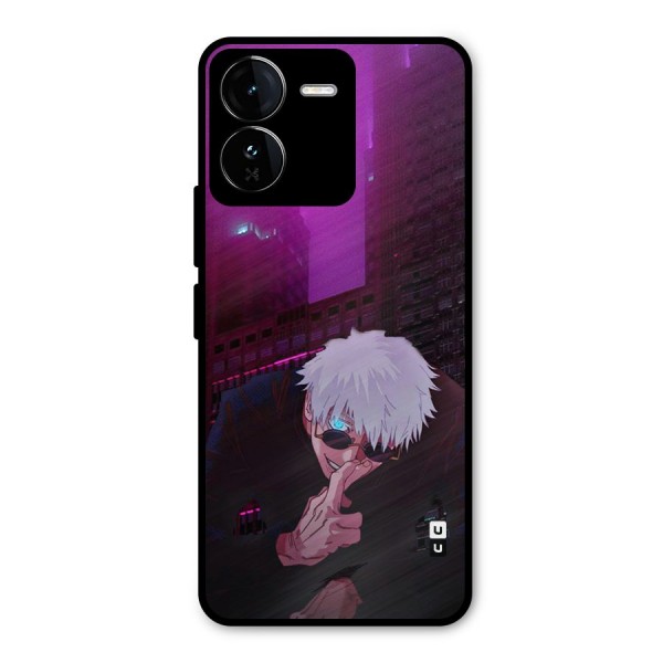Gojo Sits Metal Back Case for iQOO Z9