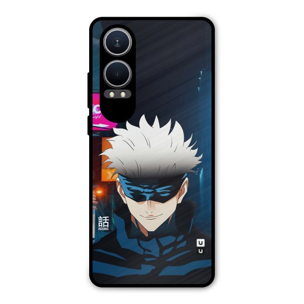 Gojo Smiles Metal Back Case for OnePlus Nord CE4 Lite