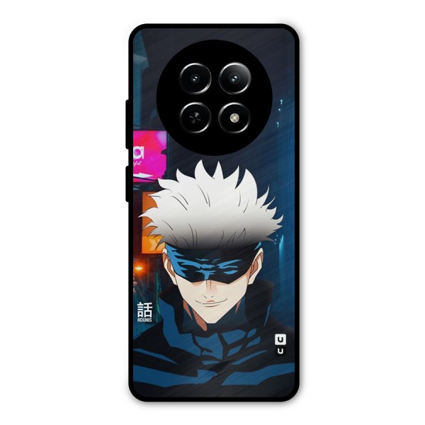Gojo Smiles Metal Back Case for Realme 12x 5G