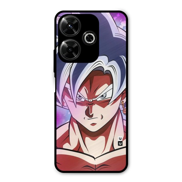 Goku Instinct Metal Back Case for Poco M6 Plus