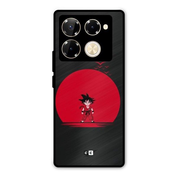 Goku Kid Art Metal Back Case for Infinix Note 40 Pro