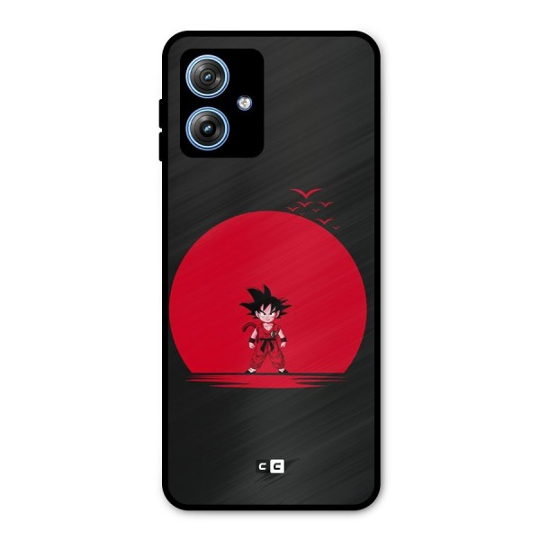 Goku Kid Art Metal Back Case for Moto G54