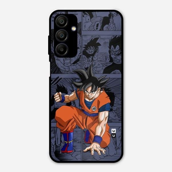 Goku Manga Art Metal Back Case for Galaxy A15 5G