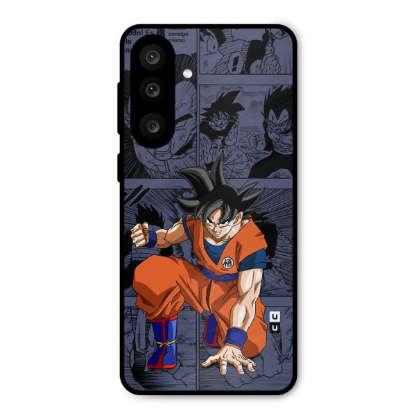 Goku Manga Art Metal Back Case for Galaxy M56
