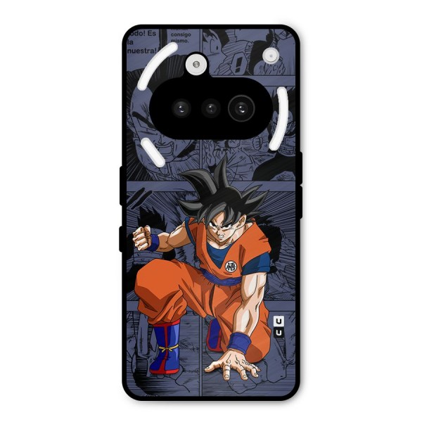 Goku Manga Art Metal Back Case for Nothing Phone 3a