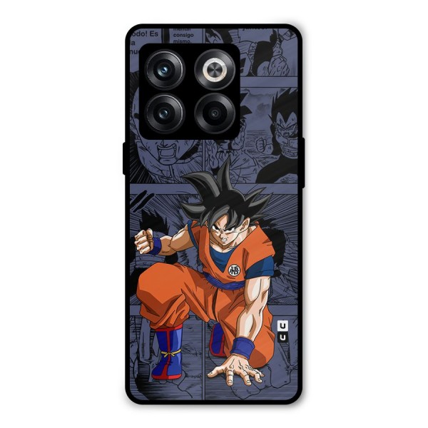 Goku Manga Art Metal Back Case for OnePlus 10T