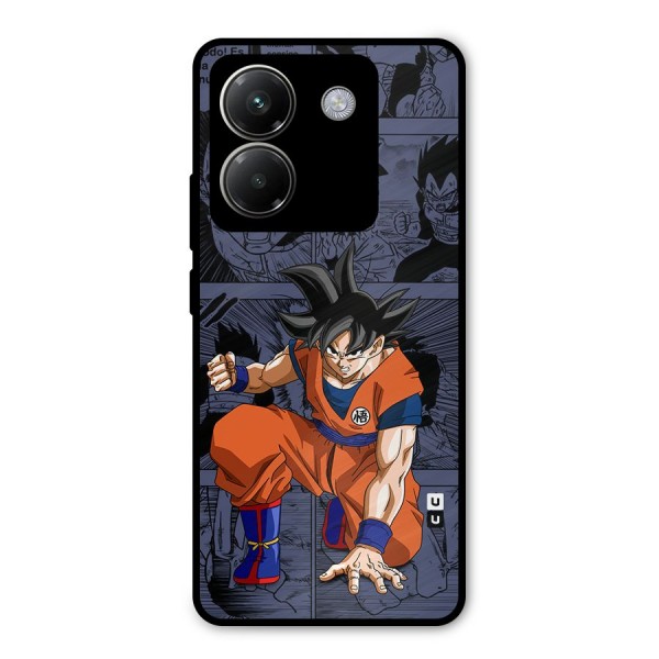 Goku Manga Art Metal Back Case for Poco M7 Pro 5G