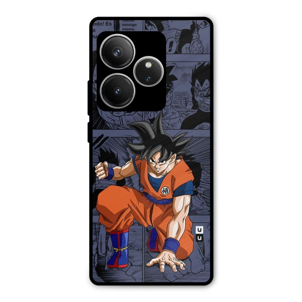Goku Manga Art Metal Back Case for Realme GT 6