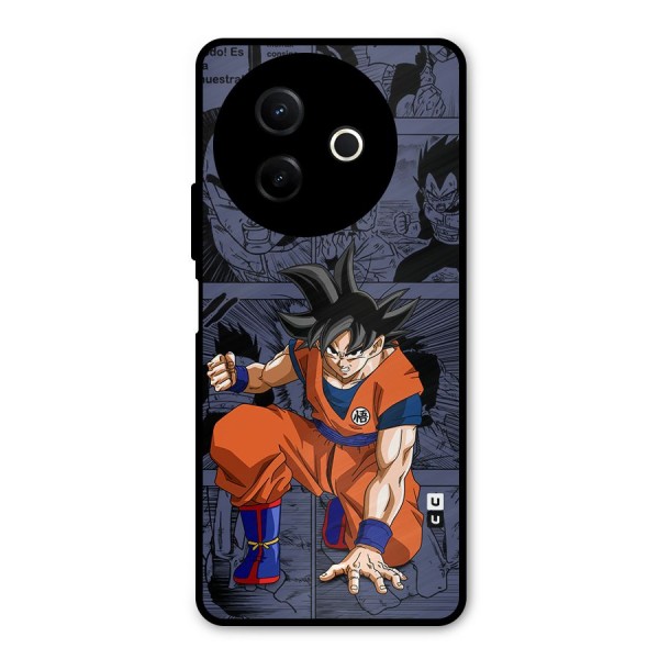 Goku Manga Art Metal Back Case for Vivo Y39
