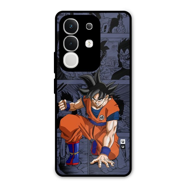 Goku Manga Art Metal Back Case for iQOO Z10x