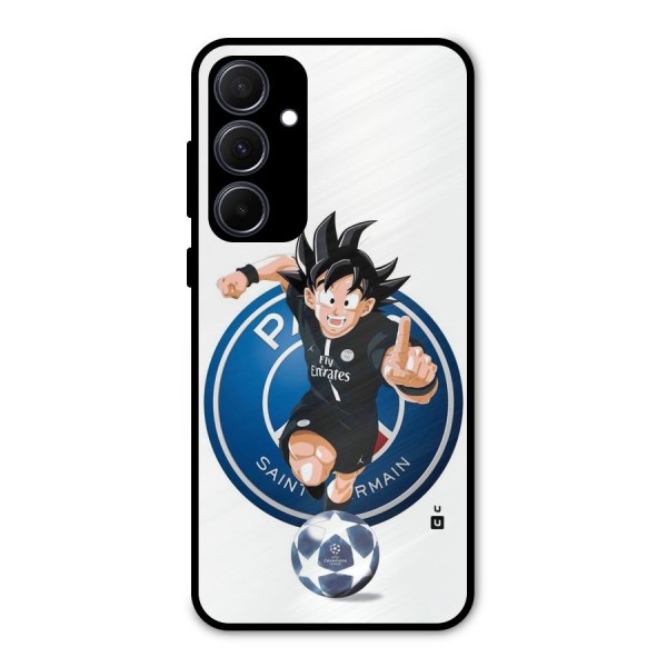 Goku Playing Goku Metal Back Case for Galaxy A35