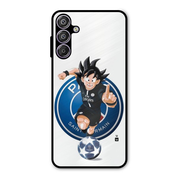 Goku Playing Goku Metal Back Case for Galaxy F15
