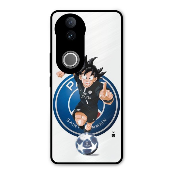 Goku Playing Goku Metal Back Case for Vivo V50e