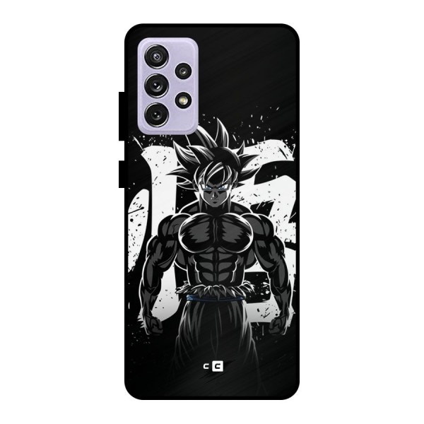 Goku Unleashed Power Metal Back Case for Galaxy A72