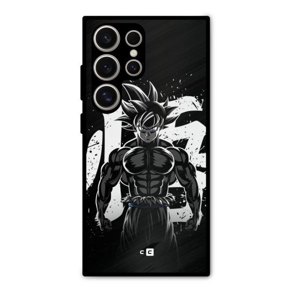 Goku Unleashed Power Metal Back Case for Galaxy S24 Ultra