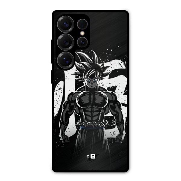 Goku Unleashed Power Metal Back Case for Galaxy S25 Ultra
