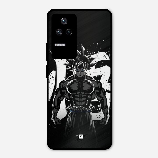 Goku Unleashed Power Metal Back Case for Poco F4 5G
