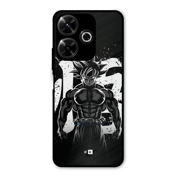Goku Unleashed Power Metal Back Case for Poco M6 Plus