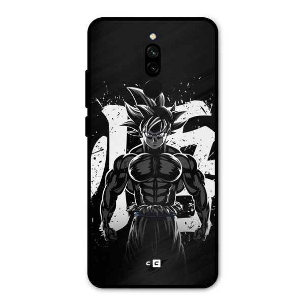 Goku Unleashed Power Metal Back Case for Redmi 8