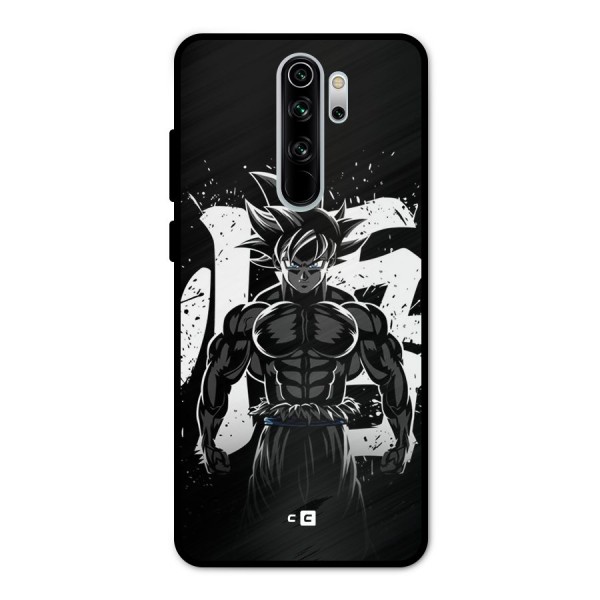 Goku Unleashed Power Metal Back Case for Redmi Note 8 Pro
