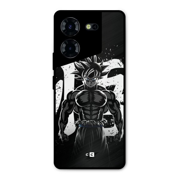 Goku Unleashed Power Metal Back Case for Tecno Pova 5 Pro 5G