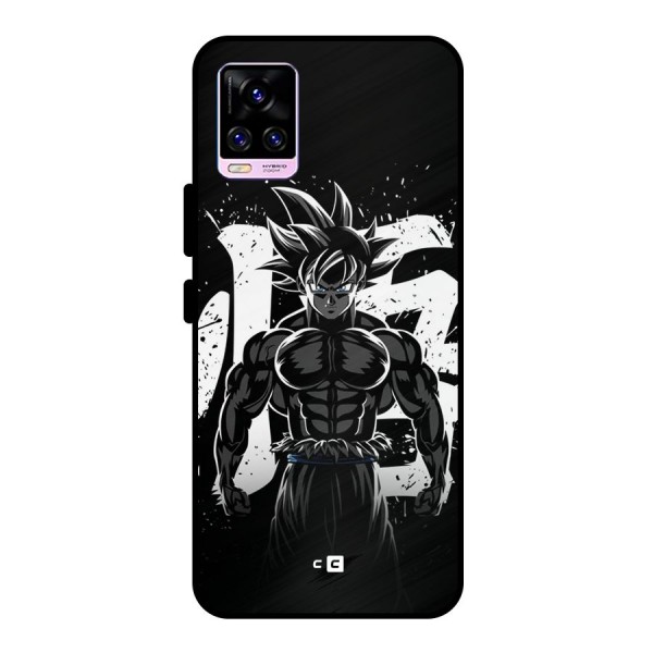 Goku Unleashed Power Metal Back Case for Vivo V20 Pro