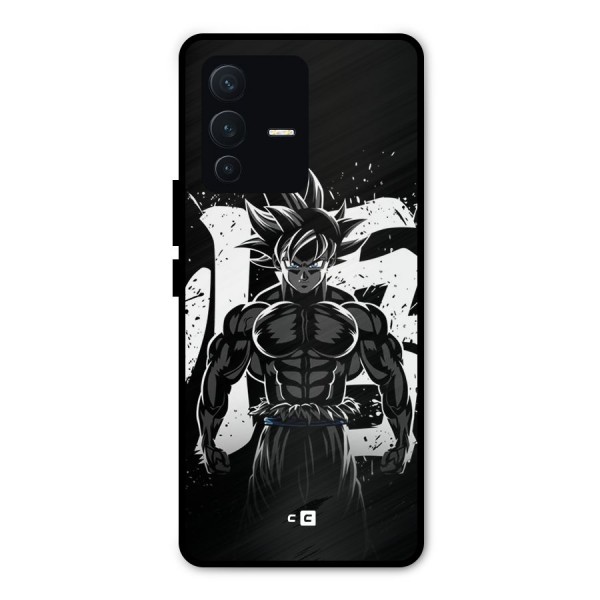 Goku Unleashed Power Metal Back Case for Vivo V23 Pro