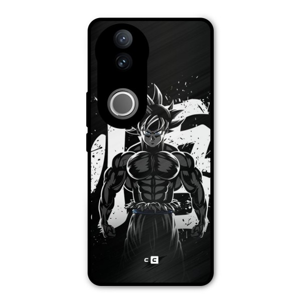Goku Unleashed Power Metal Back Case for Vivo V50e